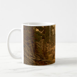 Caneca De Café Urso no Urso Montanhento Rochoso,castanho,animal,g