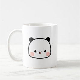 Caneca De Café Urso-panda, bubu e dudu, rosto-bubu