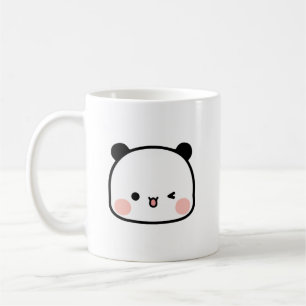 Caneca De Café Urso-panda, bubu e dudu, rosto-bubu