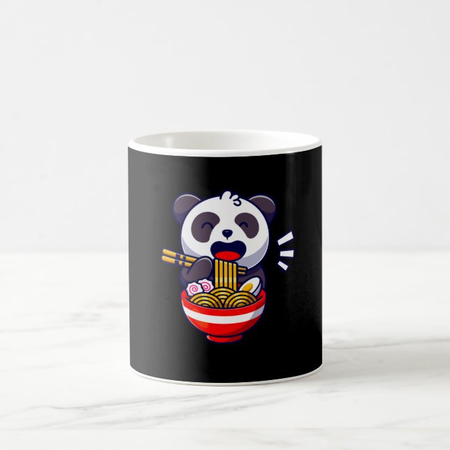 Caneca De Café Urso Panda Cujo Urso Come Sopa De Amém (Centro)