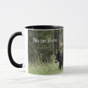 Caneca de Café Urso Personalizada