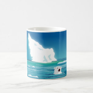 Caneca De Café Urso Polar
