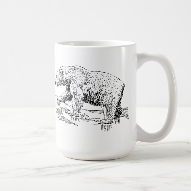 Caneca De Café Urso polar (Direita)