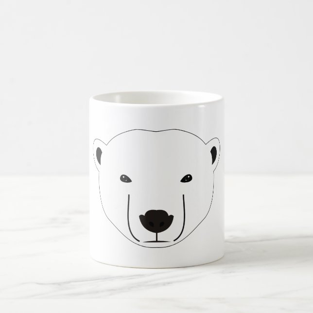 Caneca De Café Urso Polar (Centro)