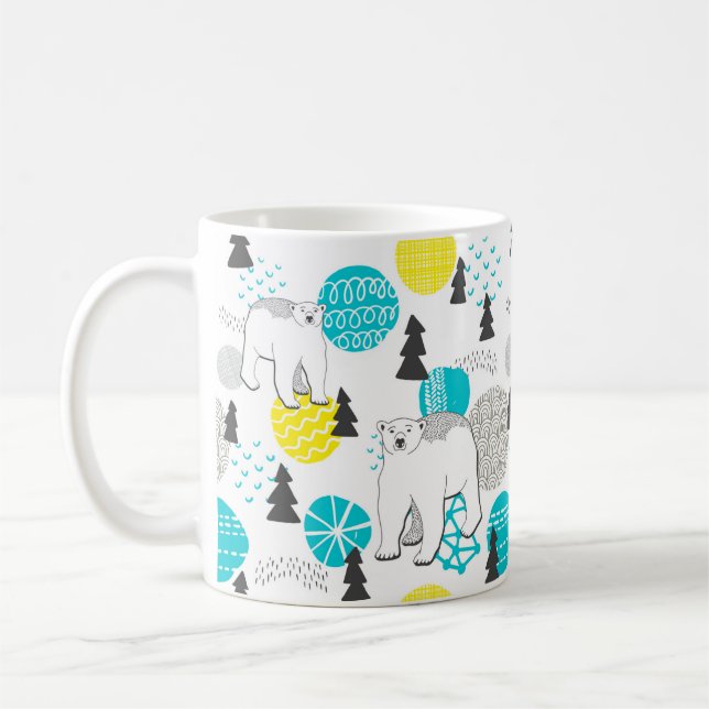 Caneca De Café Urso polar (Esquerda)