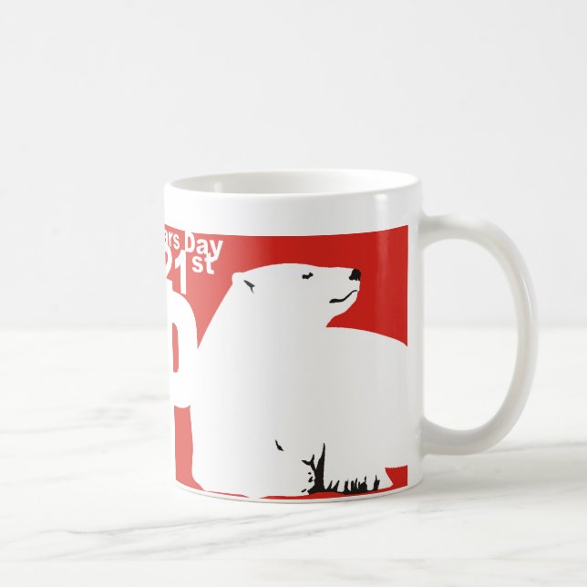 CANECA DE CAFÉ URSO POLAR DE ISBD (Direita)