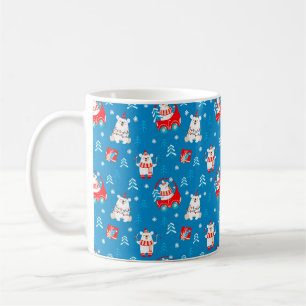 Caneca De Café Urso Polar de Natal