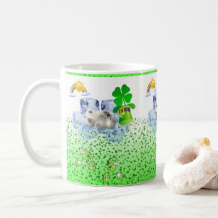 Caneca De Café Urso Polar de São Patrício