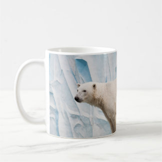 Caneca De Café Urso Polar: Vislumbre Zoo Habitat