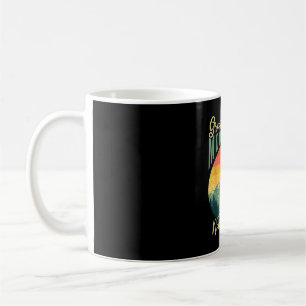 Caneca De Café Urso retrô parque nacional da grande montanha fume
