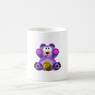 Caneca De Café Urso Roxo SN, Abelhas