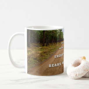 Caneca De Café Ursos de SlipperyJoe's vão matar você impressões d