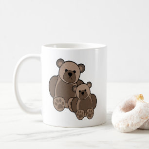 Caneca De Café Ursos de ursinho