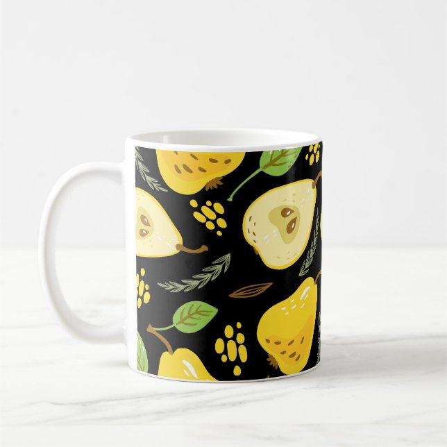 Caneca De Café Ursos Doce: Design de Fruta de (Esquerda)