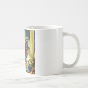 Caneca De Café Ursos em uma representação histórica do Natal n
