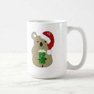 Caneca De Café Ursos Koalás de Natal