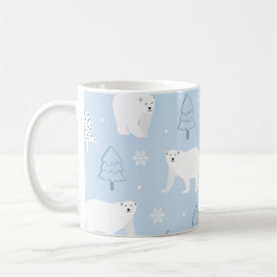 Caneca De Café Ursos Polares Cuxos