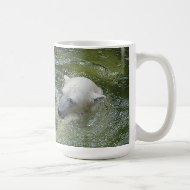 Caneca De Café Ursos Polares Diversos (Direita)