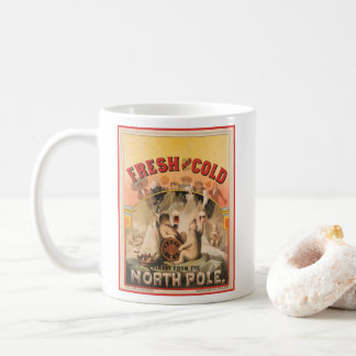 Caneca De Café Ursos Polares Estão Aproveitando Lâmpadas De Cerve
