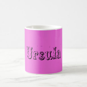 Caneca De Café Ursula Name