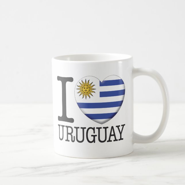 Caneca De Café Uruguai (Direita)