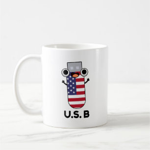 Caneca De Café US B Engraçado Estados Unidos