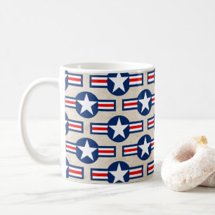 Caneca De Café US MILITARY ROUNDEL - Light Desert Camo