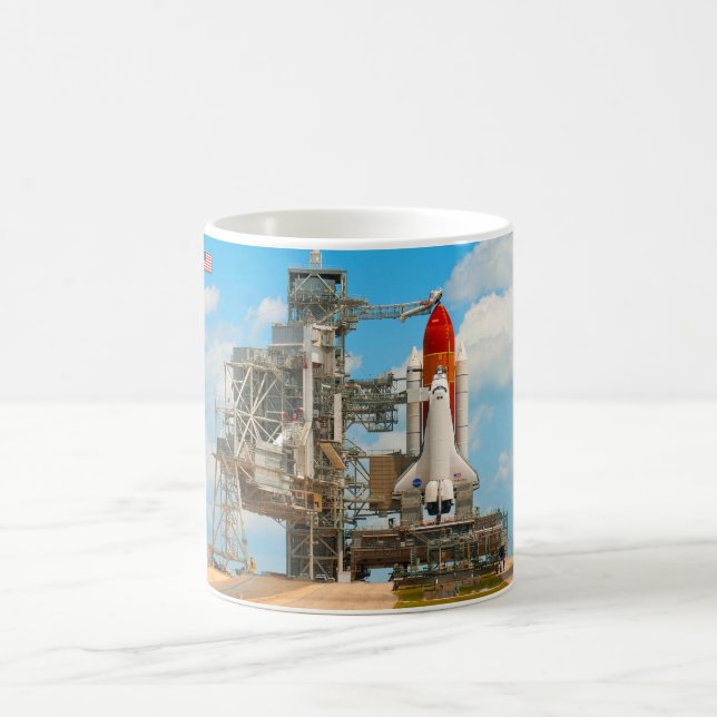 CANECA DE CAFÉ US SPACE SHUTTLE 1981-2011 (Centro)