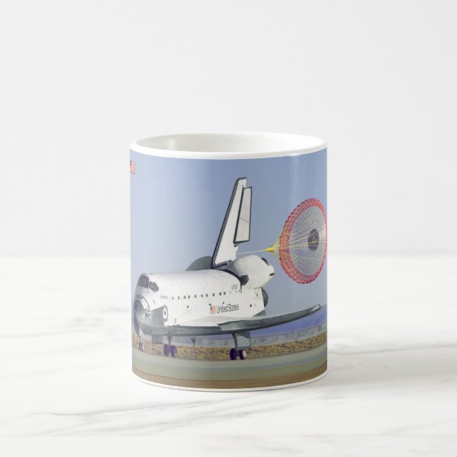 CANECA DE CAFÉ US SPACE SHUTTLE 1981-2011 (Centro)
