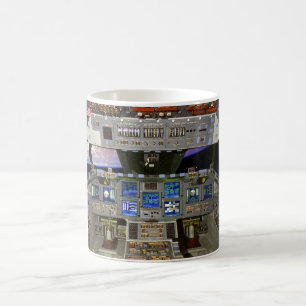 CANECA DE CAFÉ US SPACE SHUTTLE COCKPIT 1981-2011