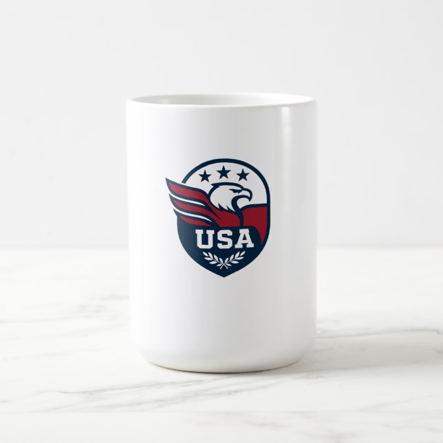 Caneca De Café USA Eagle Crest (Centro)