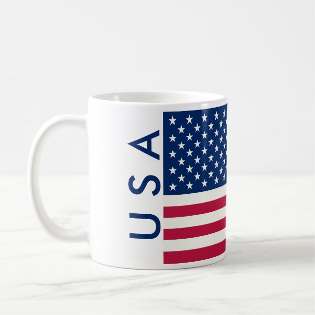 CANECA DE CAFÉ USA FLAG (Esquerda)