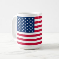 USA Flag Caffee Mug American Patriotic