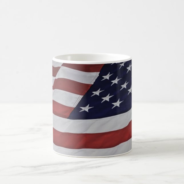 Caneca De Café USA Flag Mug (Centro)