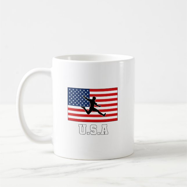 Caneca De Café USA Futebol Soccer Team USMNT Coffee Mug (Esquerda)