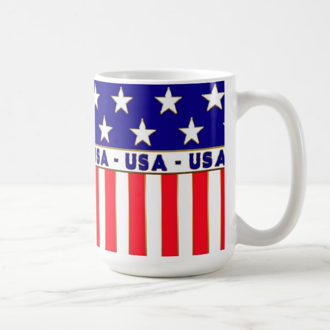 CANECA DE CAFÉ USA MUG - FLAG (Direita)