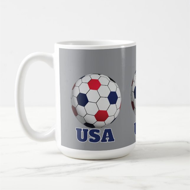 Caneca De Café USA soccer shirt (Esquerda)