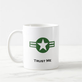 Caneca De Café USA Trust Me Green