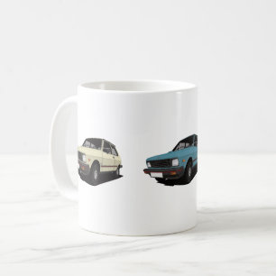 Caneca De Café USA Yugo em três cores