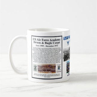 Caneca De Café USAF Academia de Tambor e Corpo de Mata Reunião 11