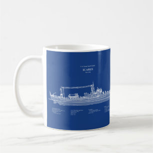 Caneca De Café USCG Cutter Icarus wpc- 110 - ABD