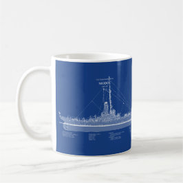 Caneca De Café USCG Cutter Modoc wpg-46 - ABD