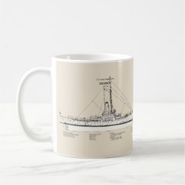 Caneca De Café USCG Cutter Modoc wpg-46 - SBD