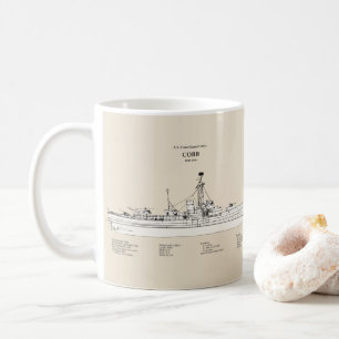 Caneca De Café USCGC Cobb wpg-181 - SBD