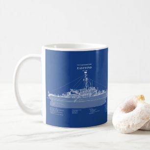 Caneca De Café USCGC Eastwind wagb-279 - ABD