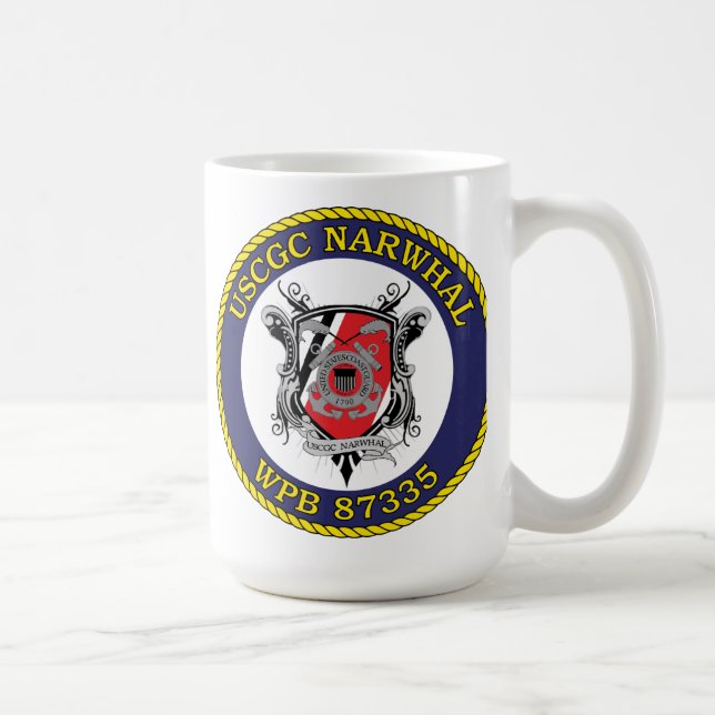 Caneca De Café USCGC Narwhal WPB-87335 (Direita)