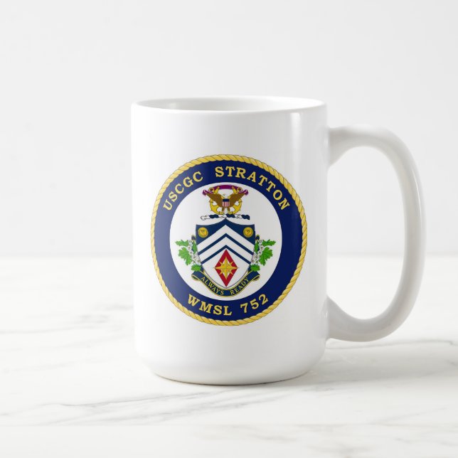 Caneca De Café USCGC Stratton WMSL-752 (Direita)