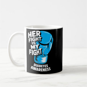 Caneca De Café Use Azul Diabético Tipo 1 Diabetes Mundial T1d