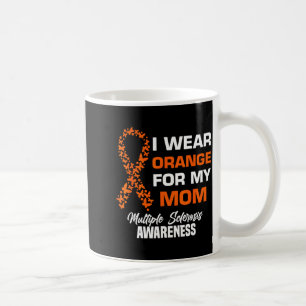 Caneca De Café Use laranja pelas mães esclerose múltipla