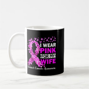 Caneca De Café Use Rosa Para Conscientização do Câncer de Mama da
